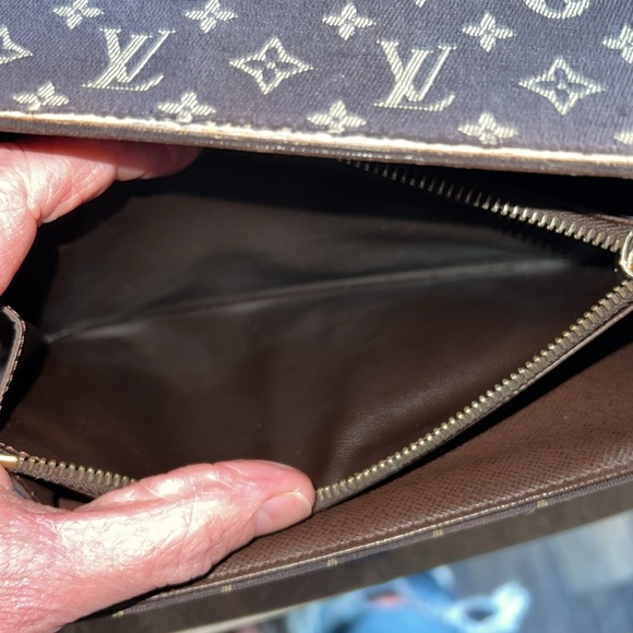 Louis Vuitton Mini Lin Monogram Portefeuille Sarah Wallet - Picture 8 of 16